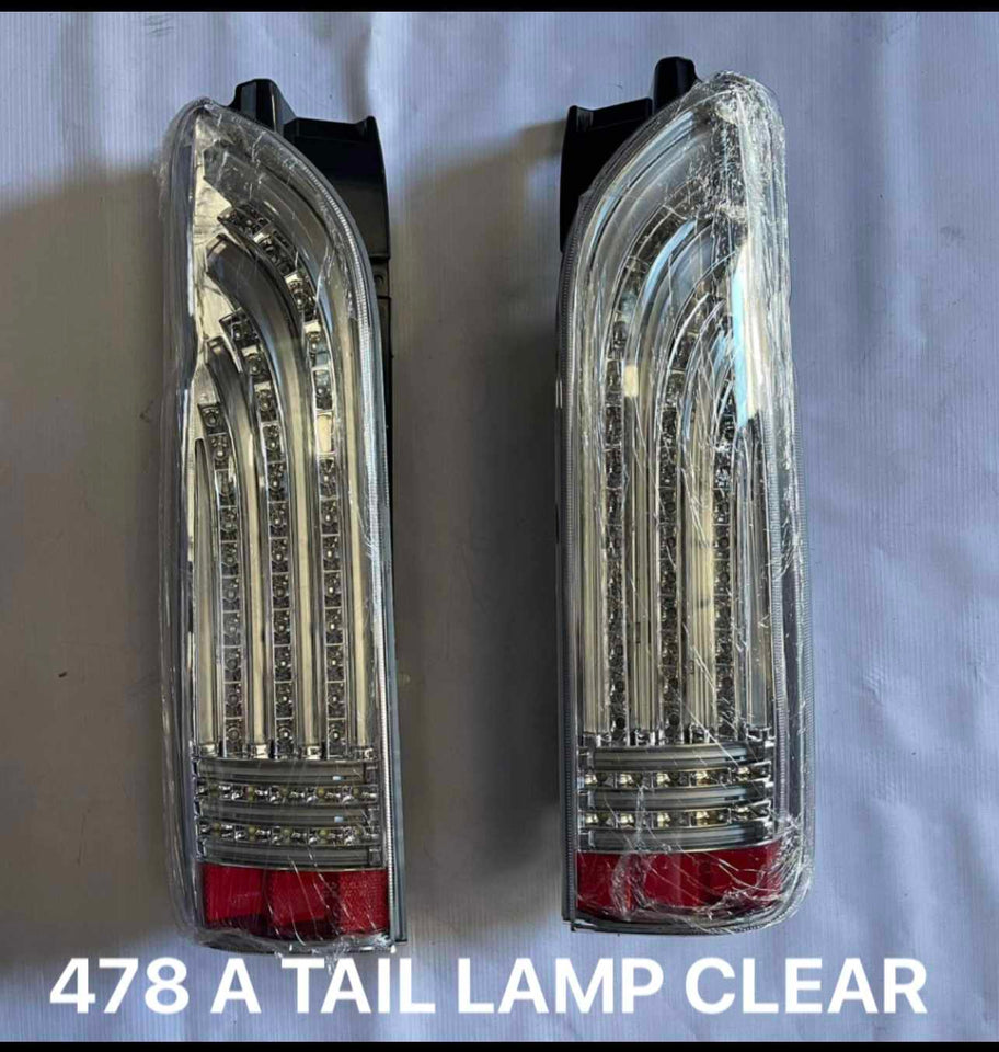 TOYOTA HIACE 478 TAIL LAMP CLEAR