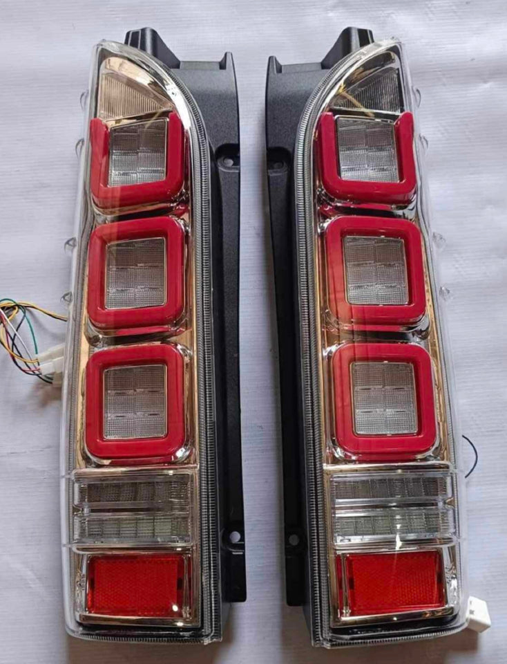 TOYOTA HIACE GRANDLOP TAIL LAMP CLEAR RED